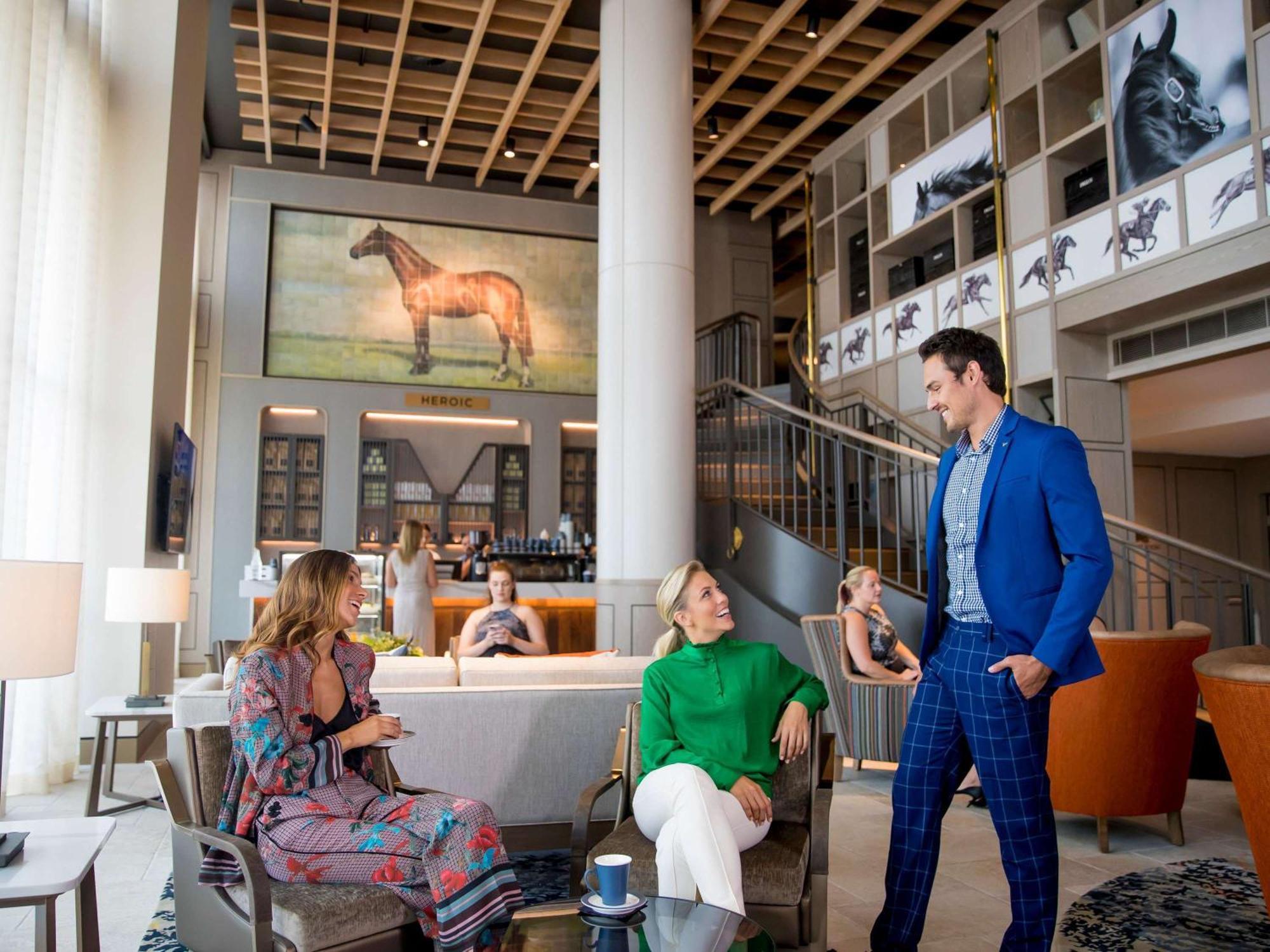 The William Inglis Mgallery Уорик-Фарм Экстерьер фото The lobby of the hotel